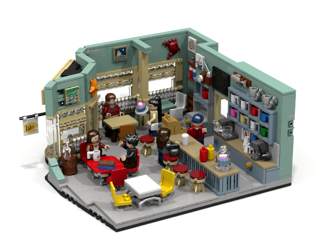 LEGO Gilmore Girls - Luke's Diner