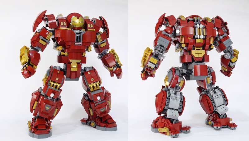 Ironaman Hulkbuster Front and Back