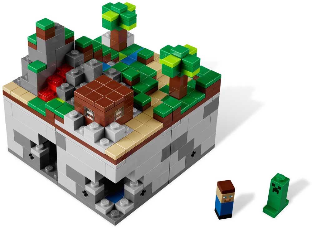 Lego Ideas - Minecraft micro world 21102