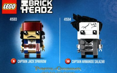 Lego BrickHeadz Officially Released