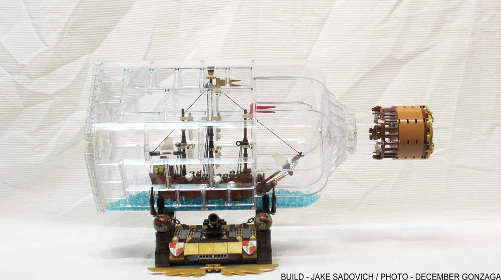 LEGO Ideas ship in bottle original