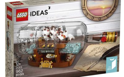 LEGO Ideas 21313 – Ship in a Bottle Released! Review