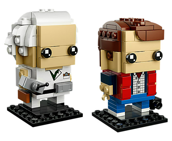 LEGO BrickHeadz - Marty McFly and Dr. Emmett Brown