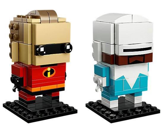 Mr Incredible & Frozone LEGO BrickHeadz 41613