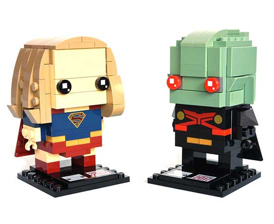 LEGO BrickHeadz - Supergirl & Martian Manhunter