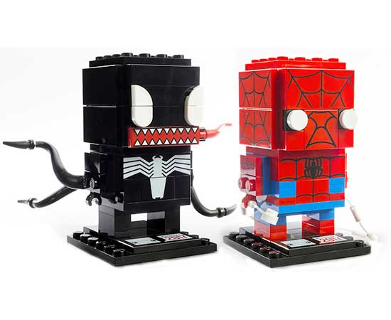 LEGO BrickHeadz - Spider-man and Venom SDCC17
