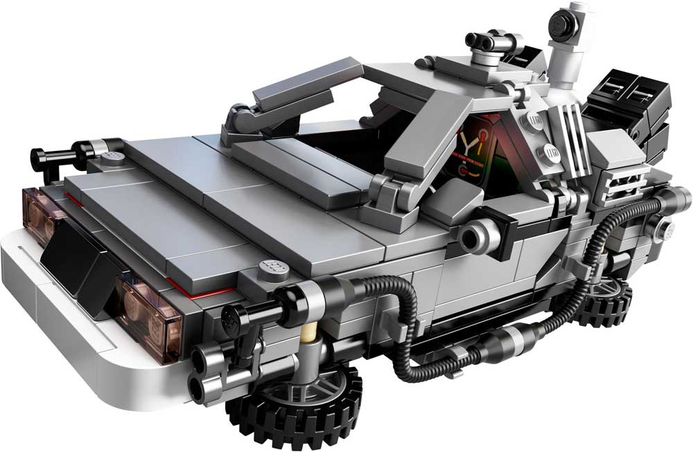 Lego Ideas DeLorean time machine 21103